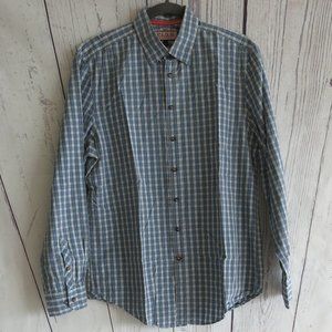 Pink Thomas Pink Multi Color Plaids Button Down Long Sleeve Casual Shirt Medium